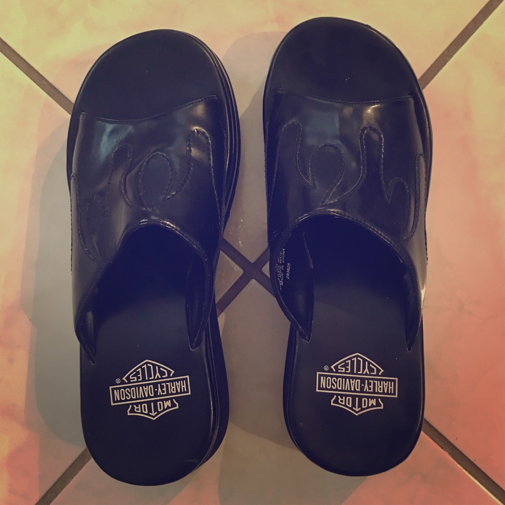Harley Davidson wedge shoes